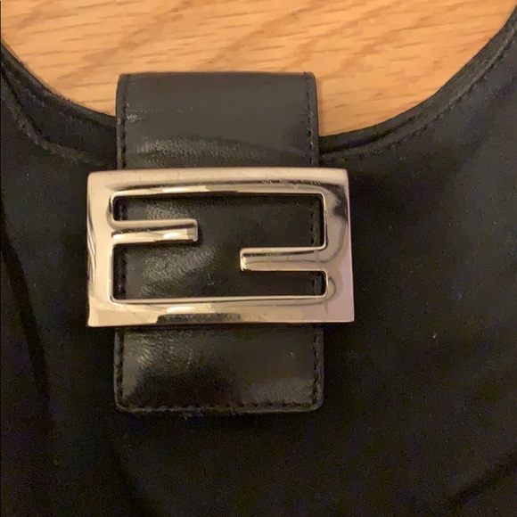 Authentic Fendi Zucca Bagette leather & Hobo bag - Picture 10 of 16